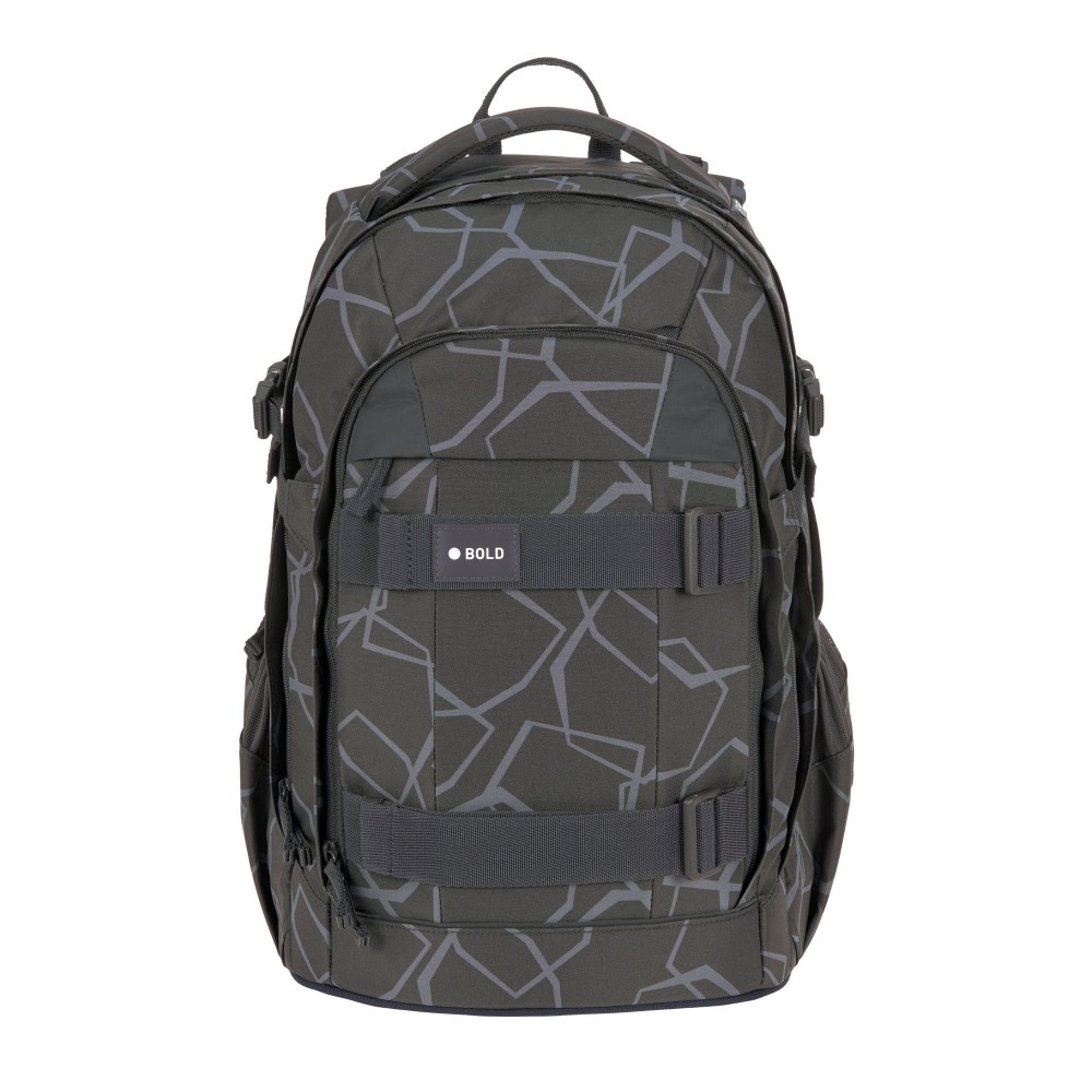 Bold Schulrucksack Edges grau