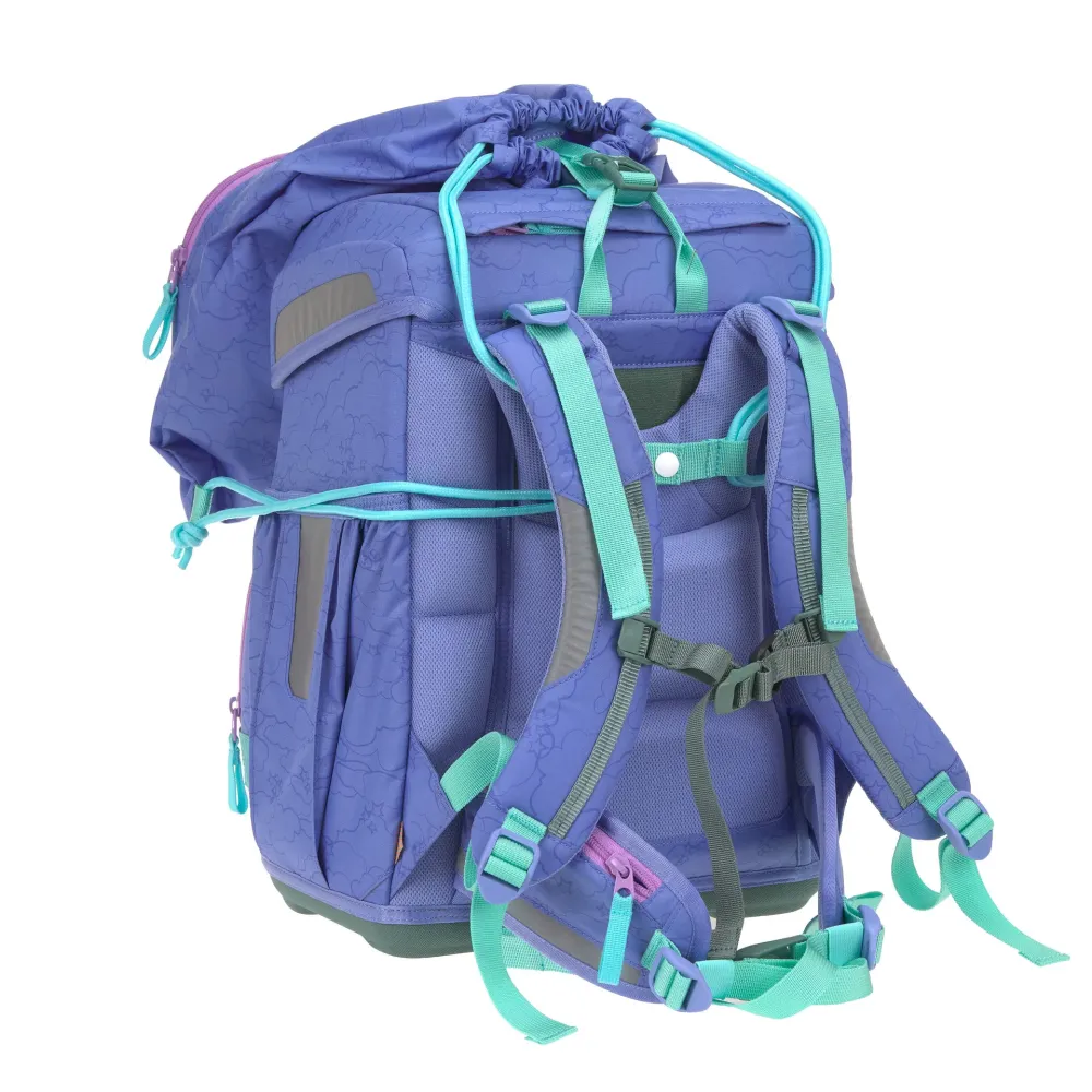 Lässig Schulranzen Turnbeutel bequem befestigt