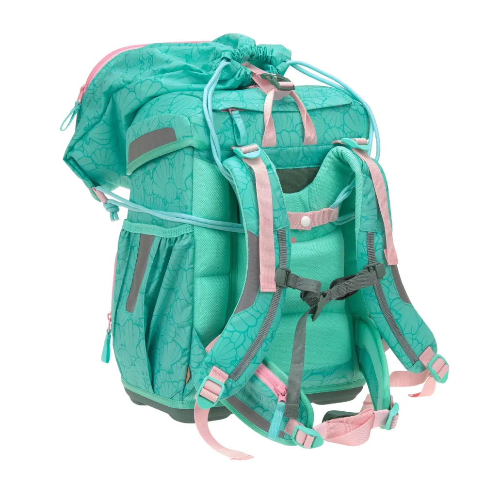 Lässig Schulranzen Turnbeutel bequem befestigt