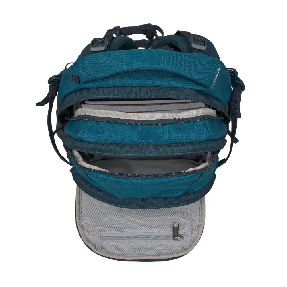 Lässig Bold Schulrucksack Dunkelblau Innenansicht (ohne Inhalt)