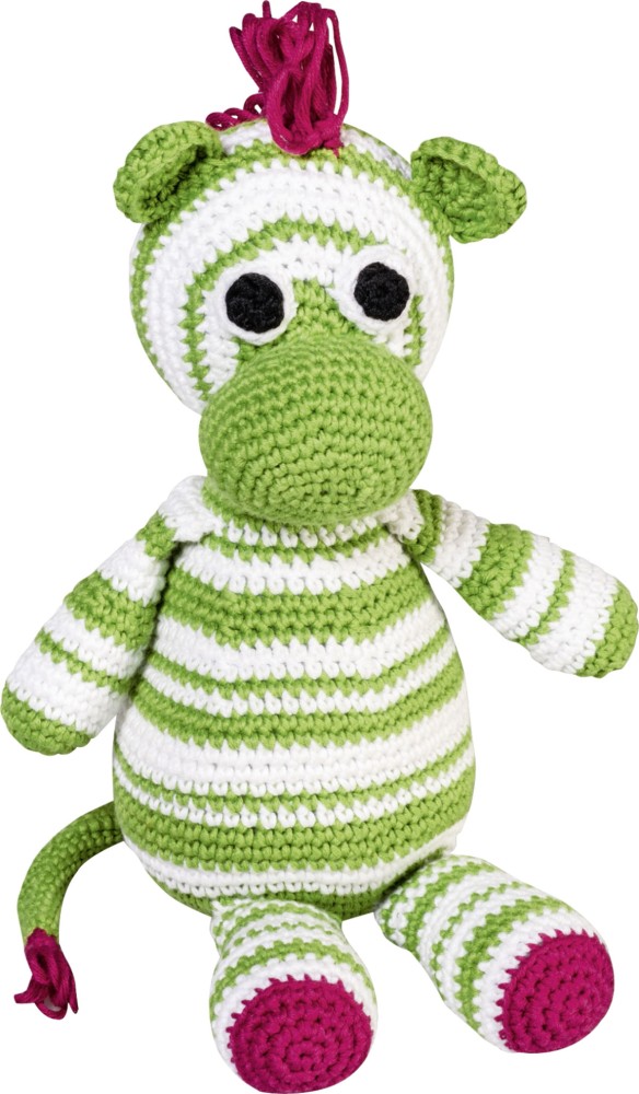 Häkeltier-Set Zebra fertig