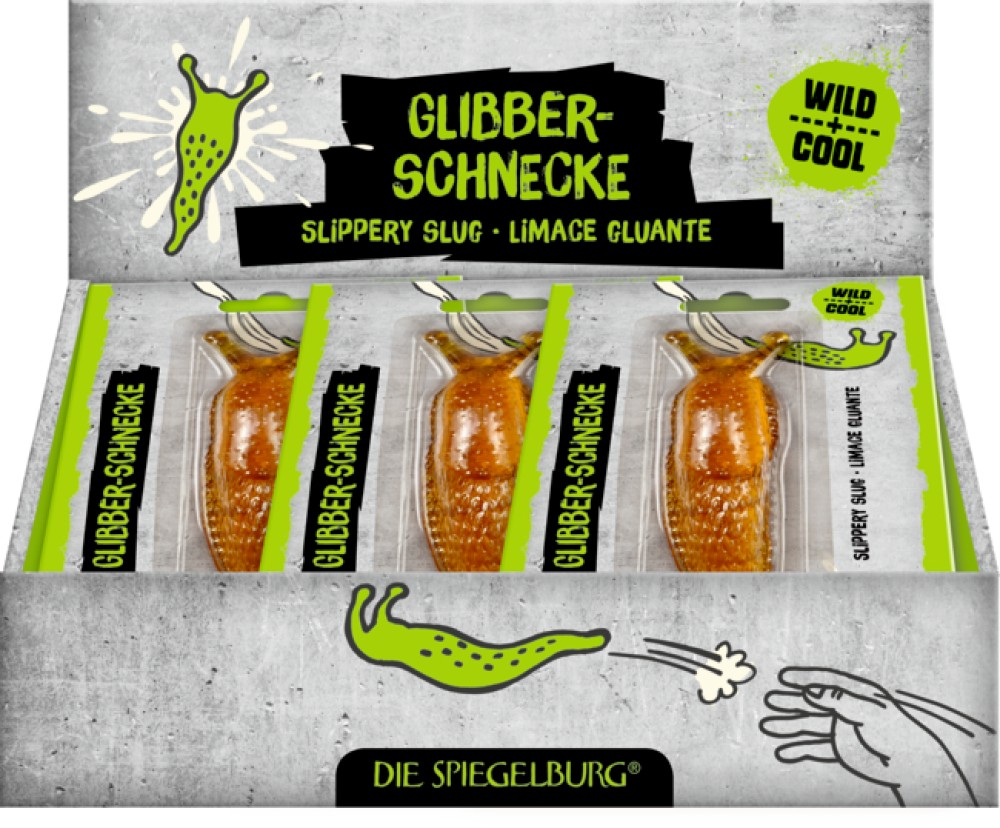 Glibberschnecke, geliefert wird eine aus dieser Serie