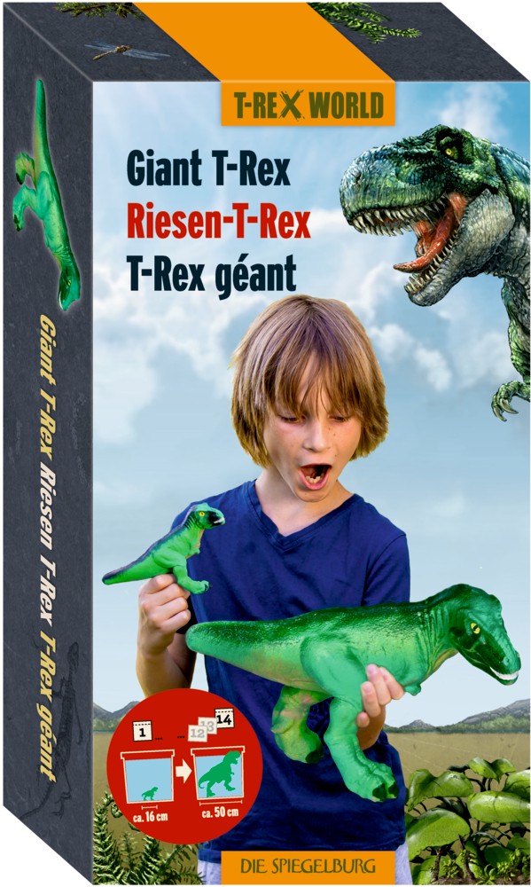 Spiegelburg Dino in Verpackung