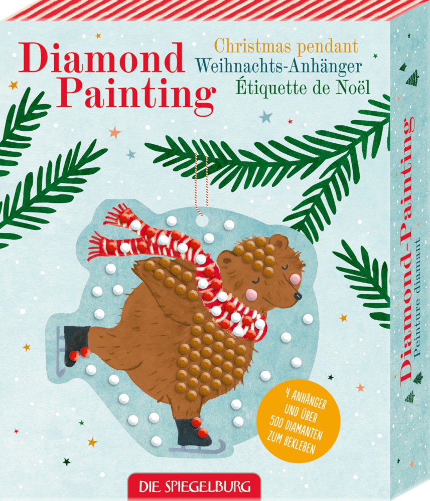 Spiegelburg Diamond Painting Bärenstarke Weihnachten
