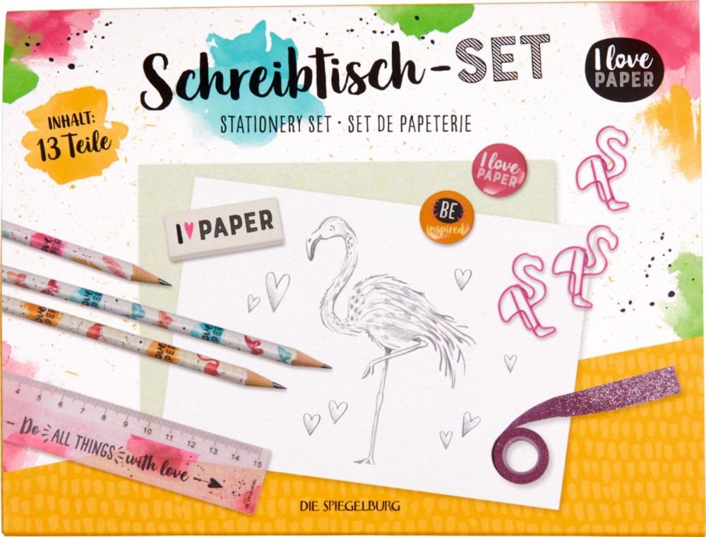 Schreibtischset Handlettering