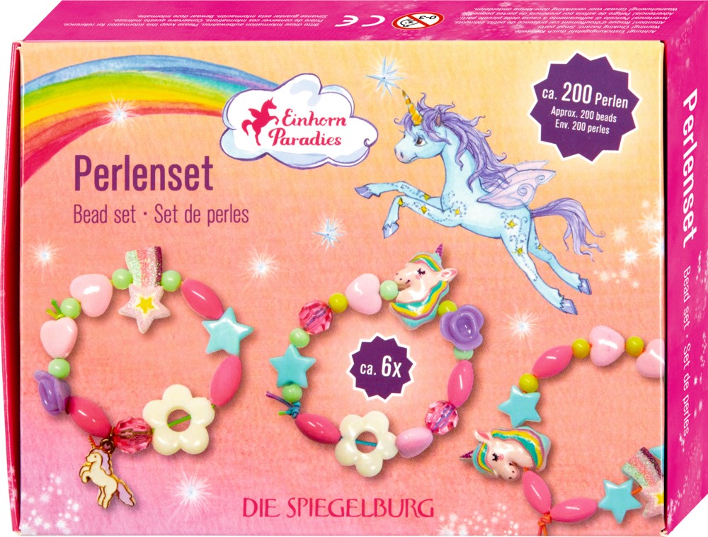 Spiegelburg Perlenset Einhorn