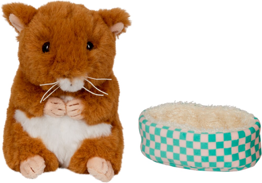 Goldhamster Ted mit Korb