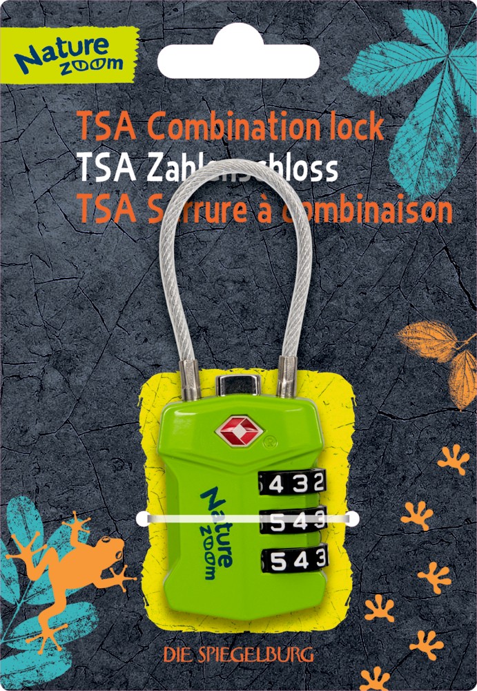 Spiegelburg TSA Zahlenschloss verpackt