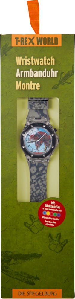 T-Rex World Armbanduhr in Geschenkverpackung