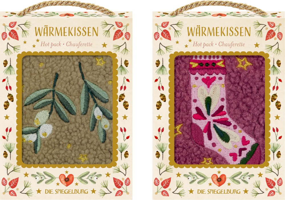 Spiegelburg Wärmekissen Teddy optik in Verpackung