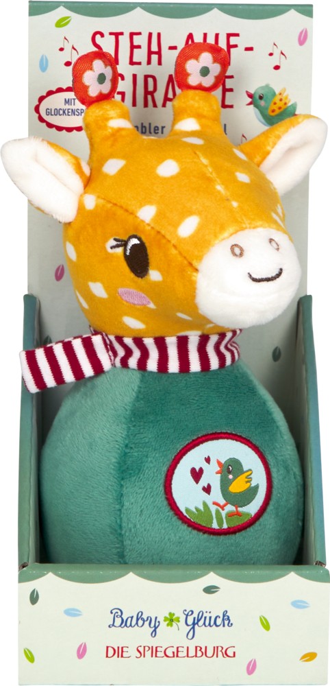 Spiegelburg Stehauffigur Giraffe in Geschenkverpackung