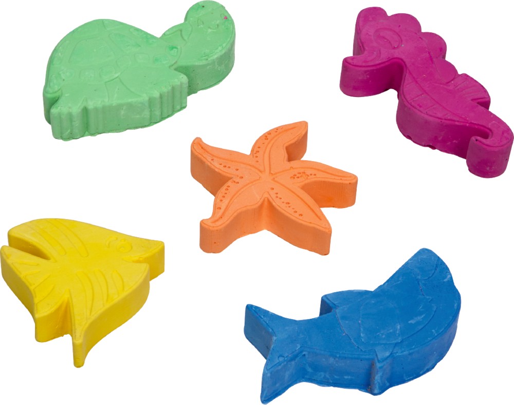 Straßenmalkreide in 5 Designs