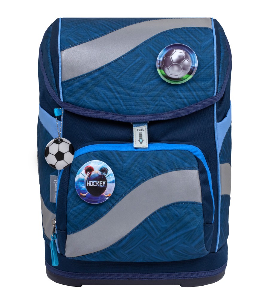 belmil Schulranzen blue motion front belmil Schulranzen blue motion front