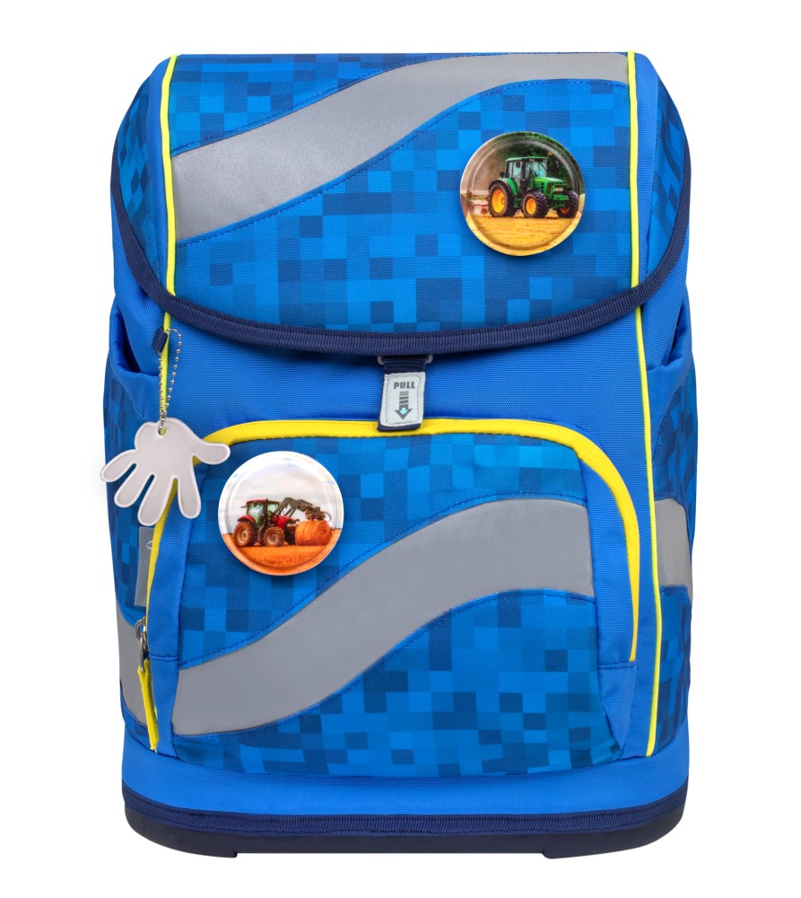 belmil Schulranzen funky blue front belmil Schulranzen funky blue front