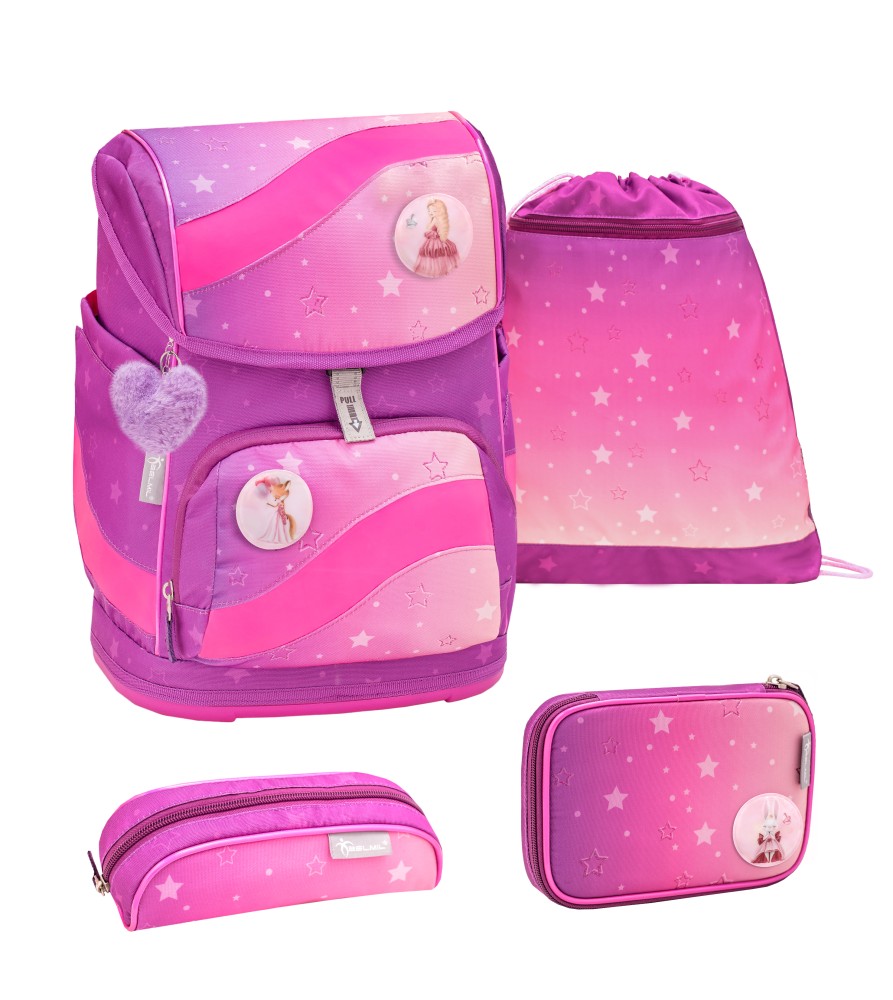 BELMil Schulranzen set ombre 5 tlg BELMil Schulranzen set ombre 5 tlg