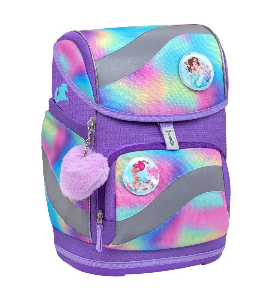 belmil Schulranzen rainbow color front belmil Schulranzen rainbow color front