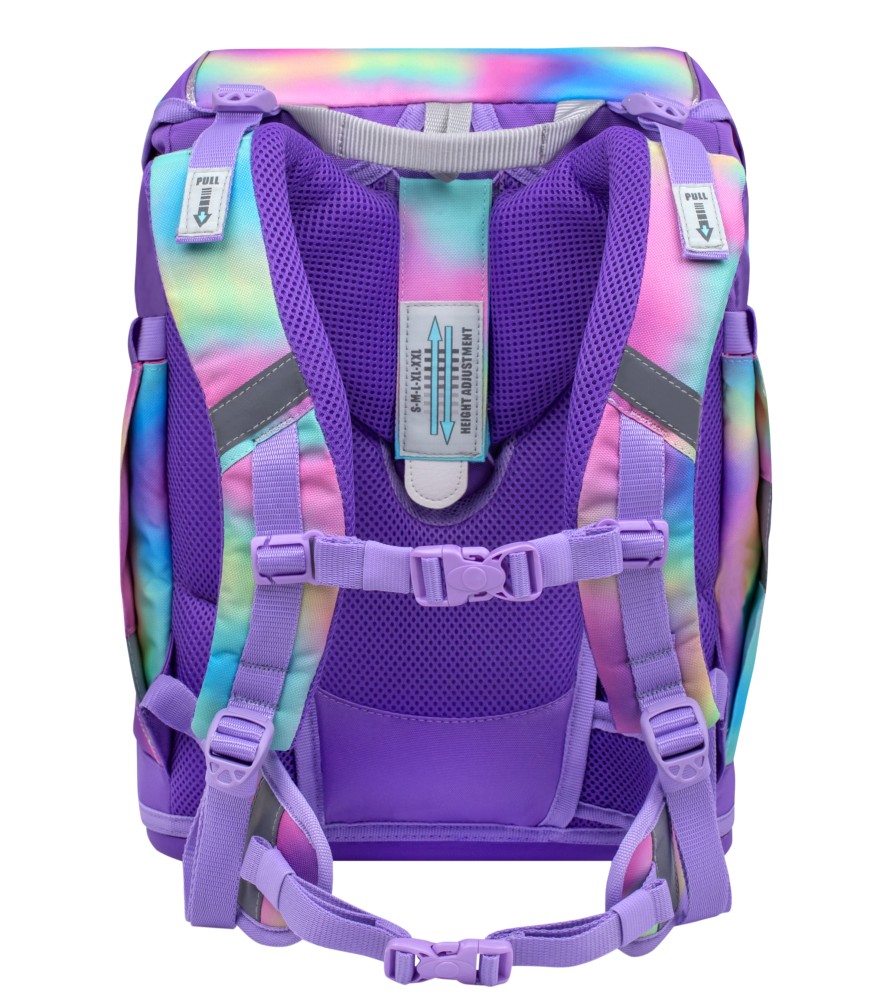 belmil Schulranzen rainbow Color Höhenverstellbar belmil Schulranzen rainbow Color Höhenverstellbar