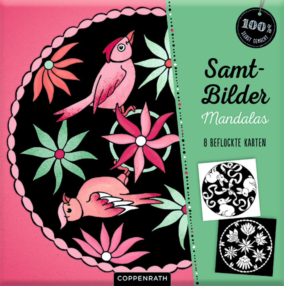 Samtbilder Mandalas Bastelset