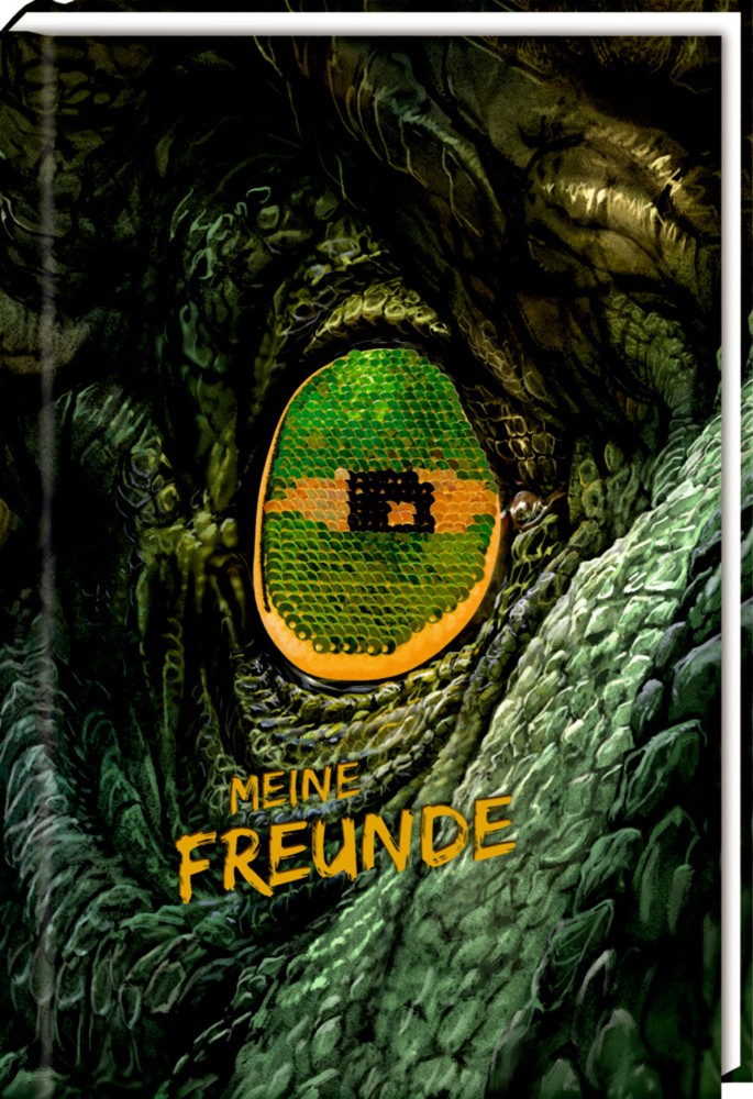 Spiegelburg Freundebuch T-Rex World Innenansicht