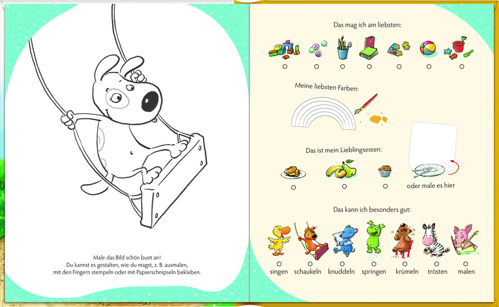 Meine Kindergarten Freunde Buch