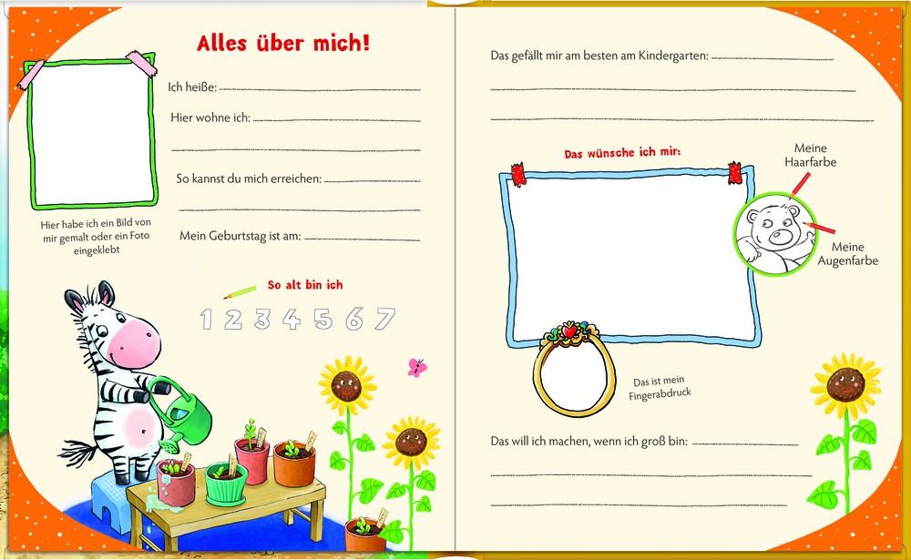Meine Kindergarten Freunde Buch