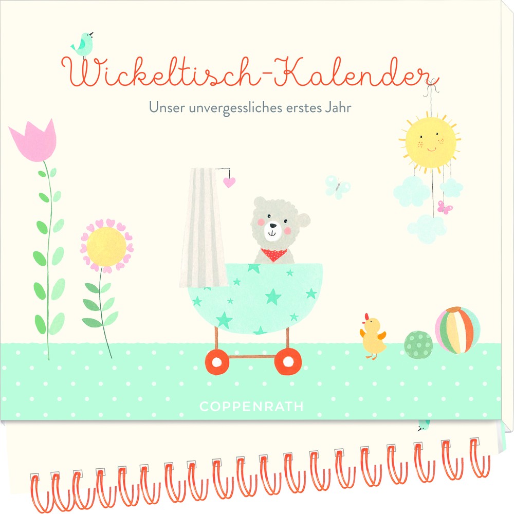 Coppenrath Wickeltischkalender frontht