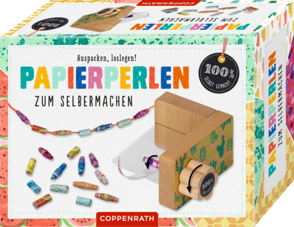 Papierperlen Set zum Selbermachen