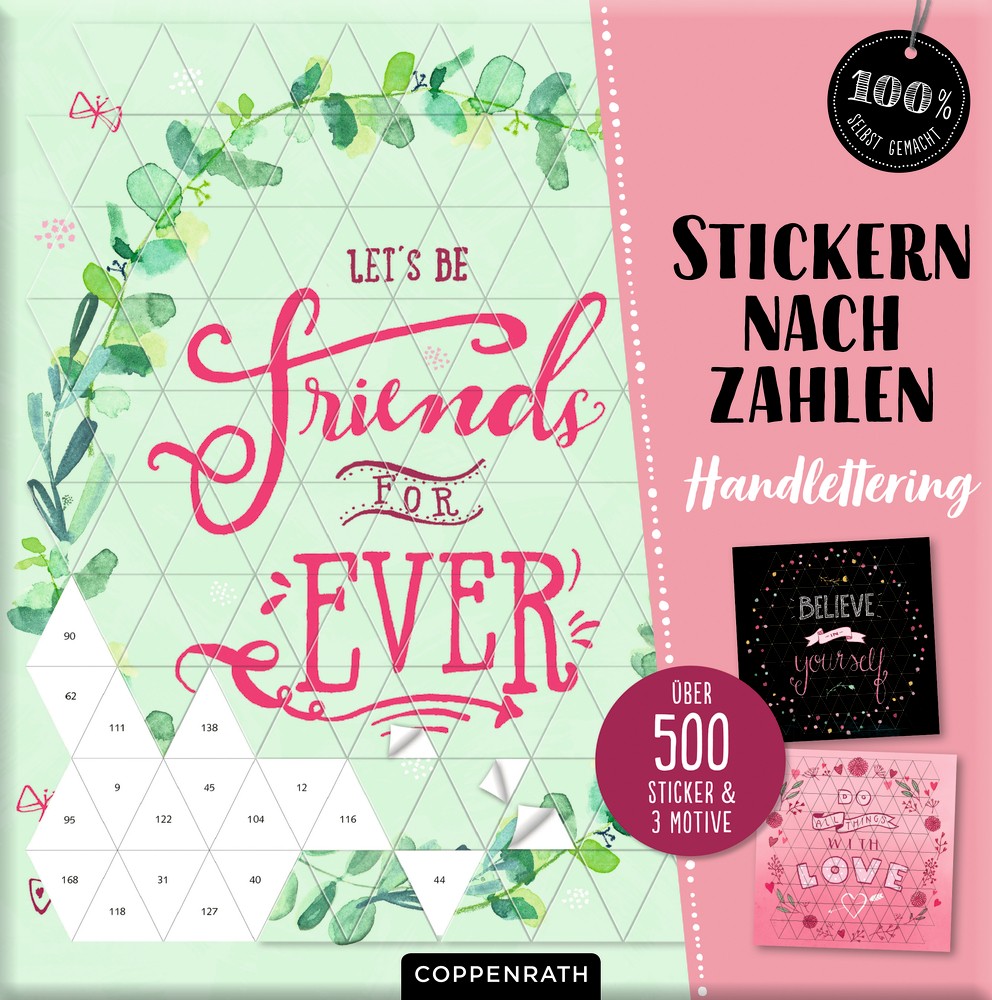 Stickern nach Zahlen