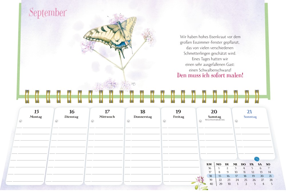 Coppenrath Einblick Tischkalender