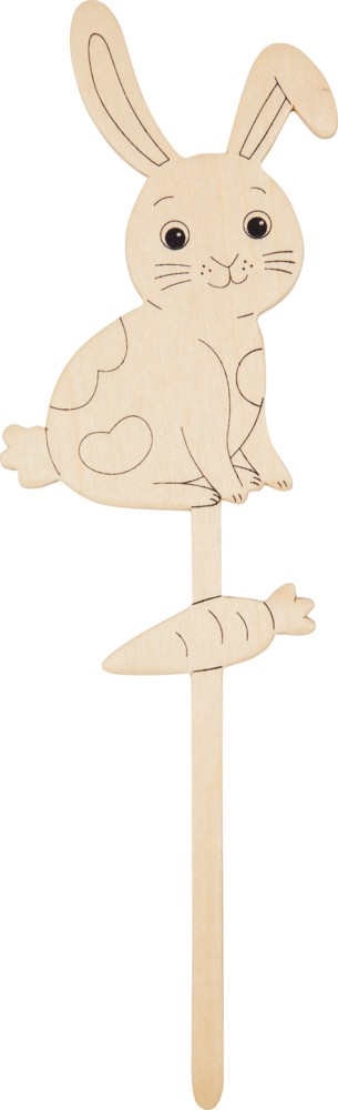 Holztier Hase