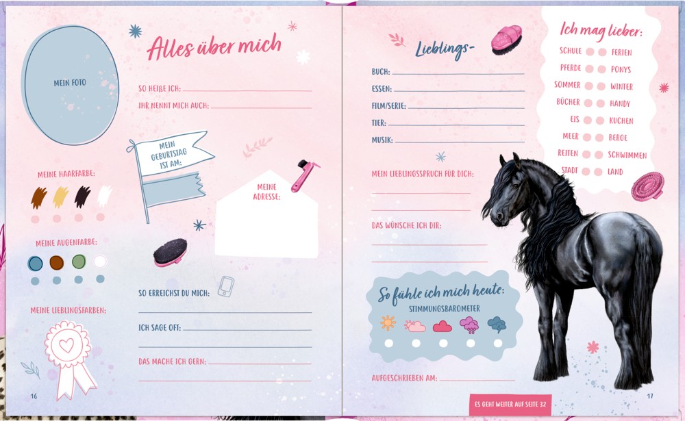 Freundebuch Innenansicht 2