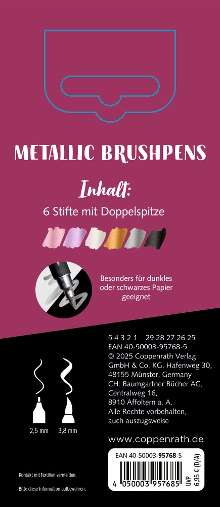 Verpackungsrückseite