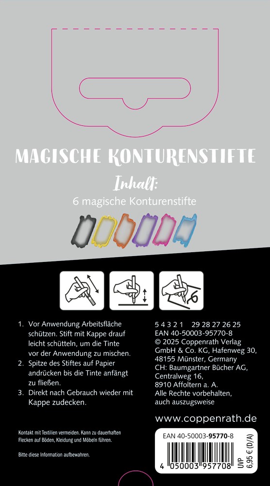 Verpackungsrückseite