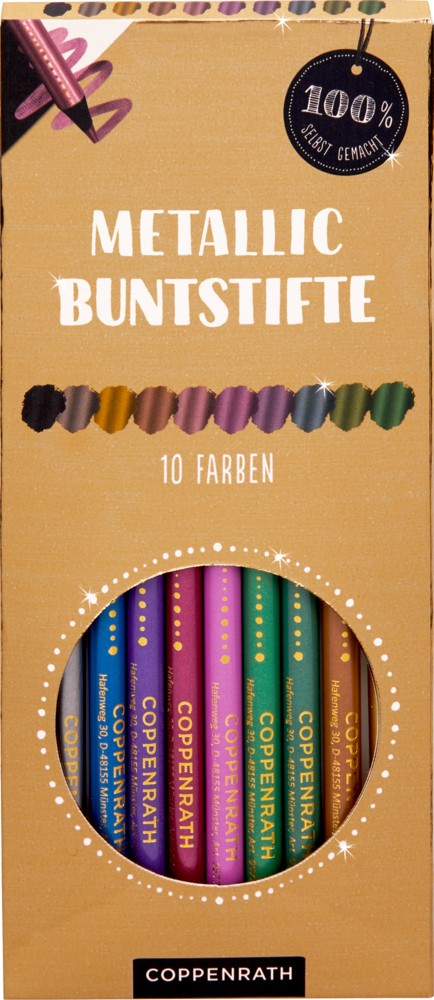 Metallic Buntstifte