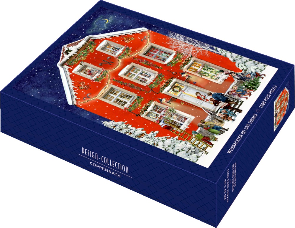 Spiegelburg Puzzle Weihnachten bei uns Zuhaus