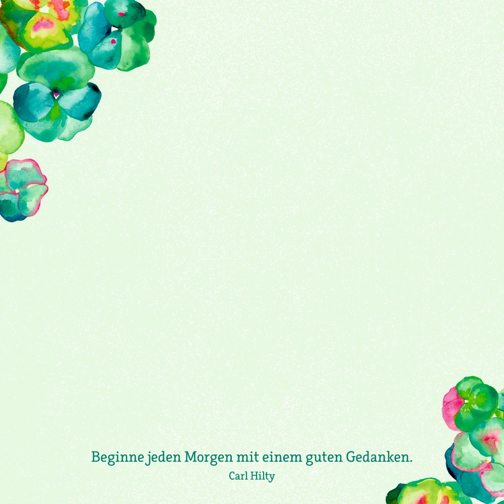 mit Spruch