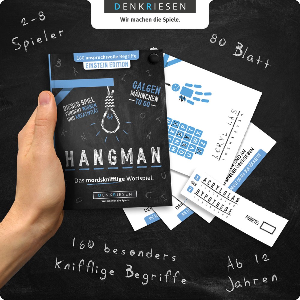 Hangman Block zum Auffächern