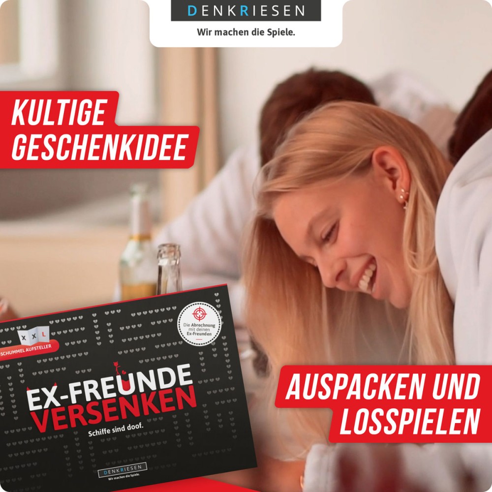 Ex-Freunde Versenken Geschenkidee