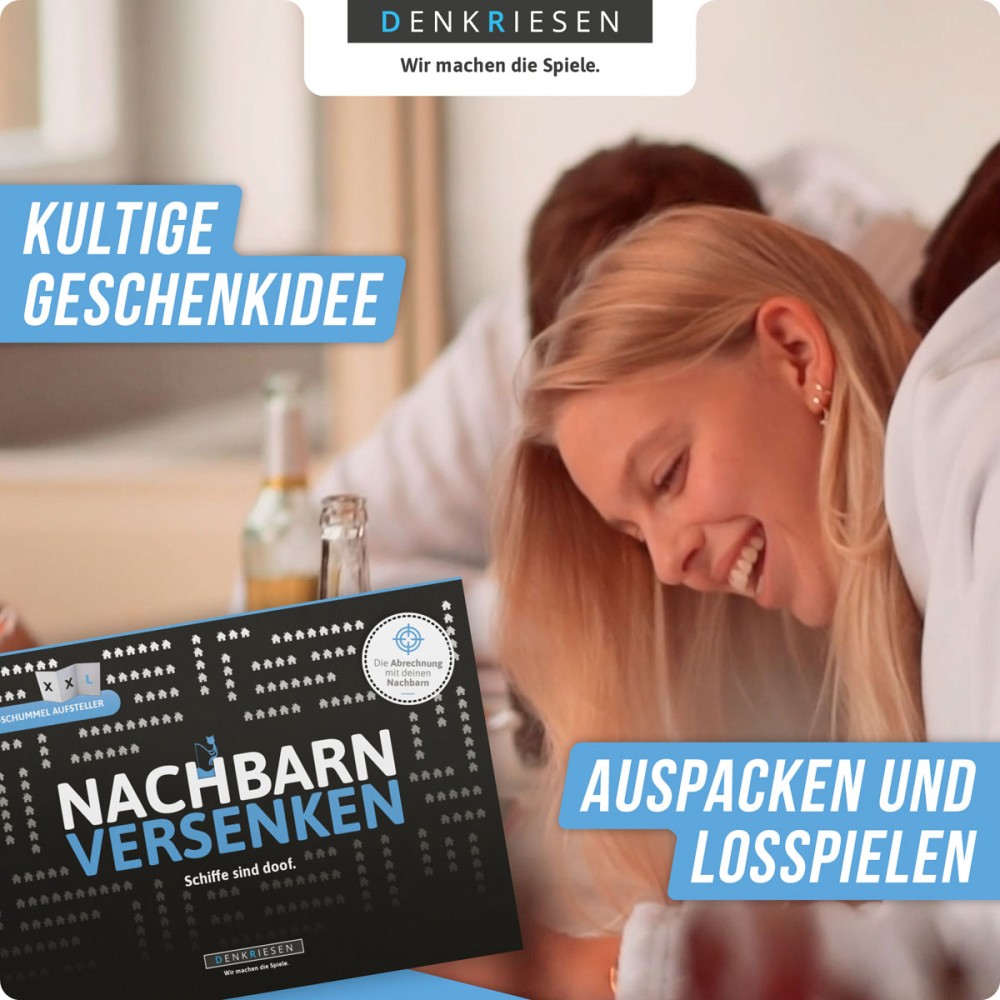 Nachbarn Versenken Geschenkidee