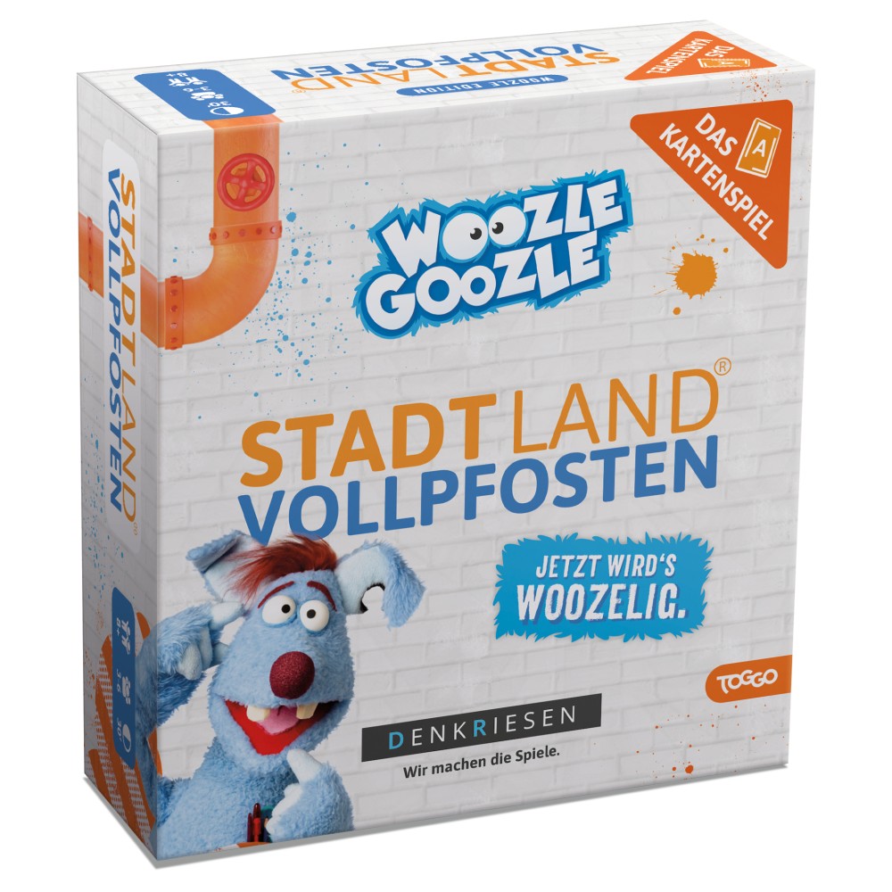 Stadt Land Vollpfosten Goozle Kartenspiel