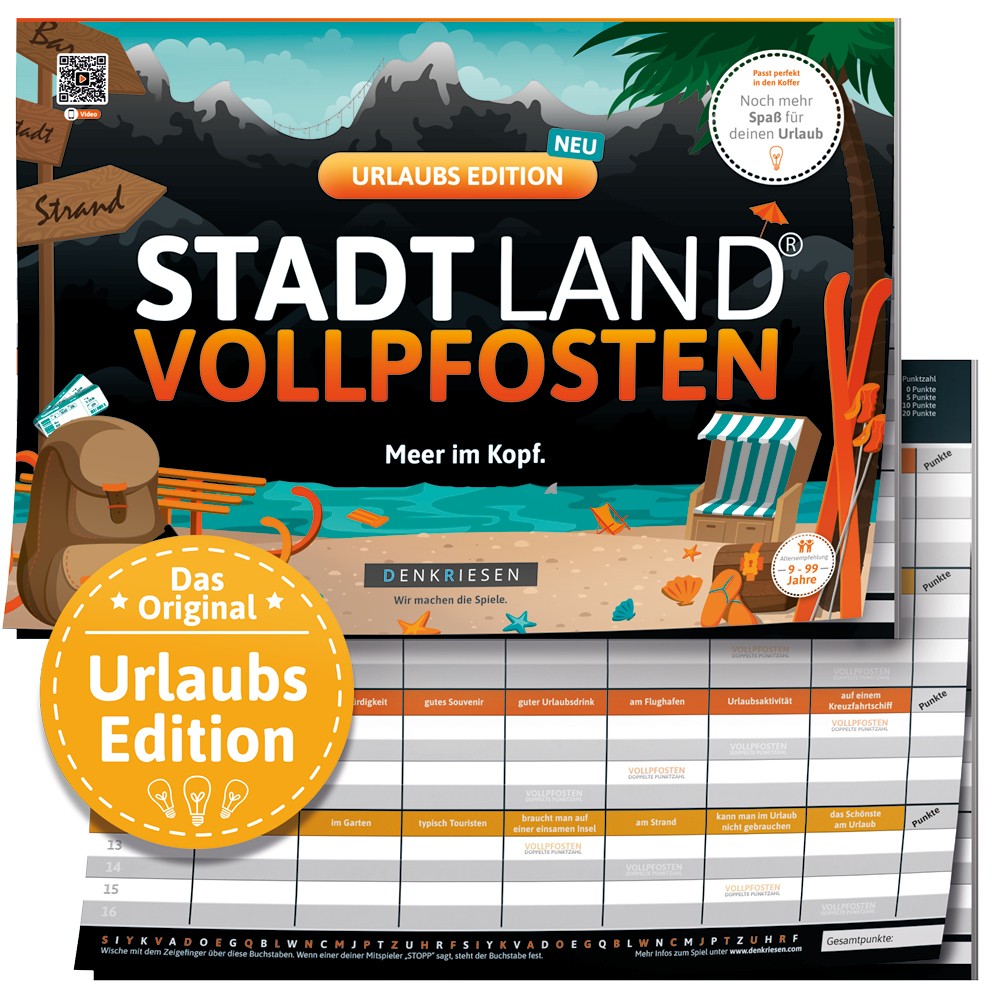 Stadt Land Vollpfosten Urlaub