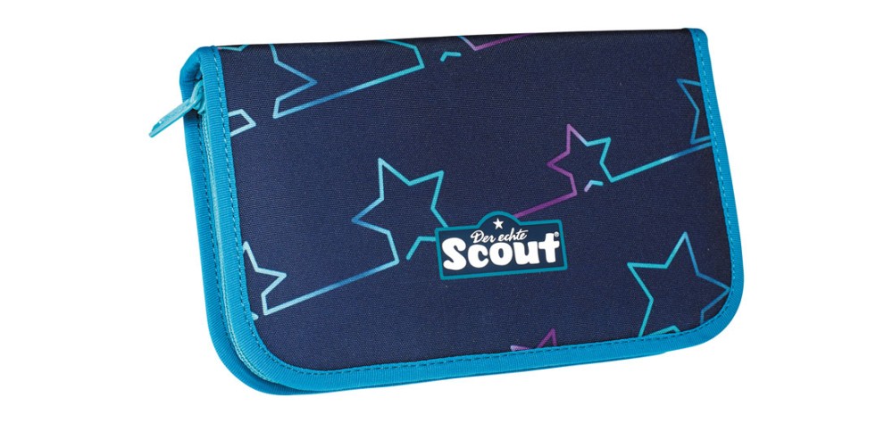 Scout Blue Star Federmäppchen geschlossen