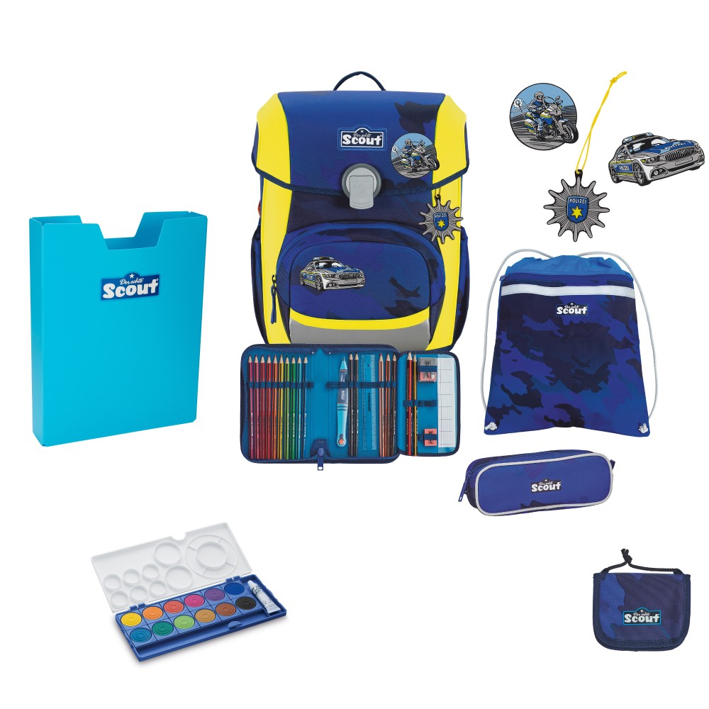 Scout Neo Blue Police Set 6 teilig