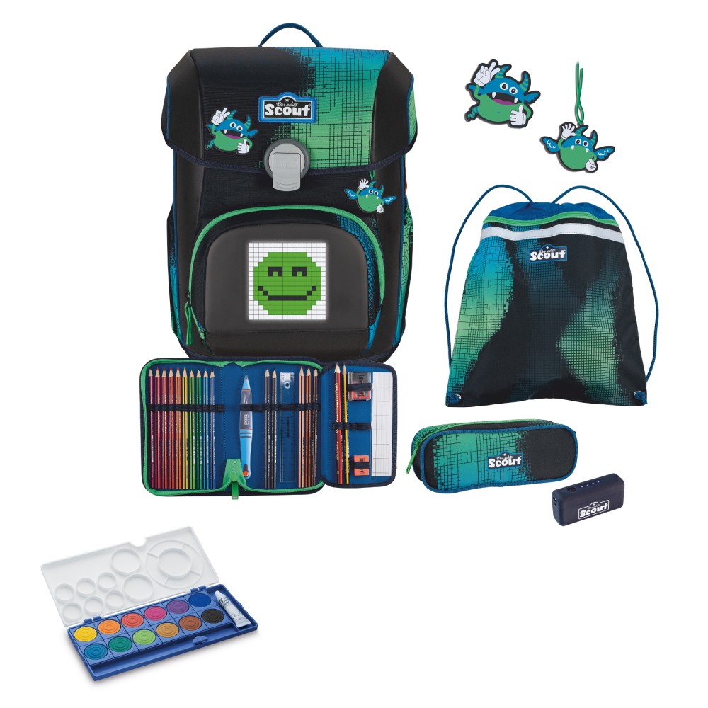 Scout Neo Blue Pixel Set 5 teilig Scout Neo Blue Pixel Set 5 teilig