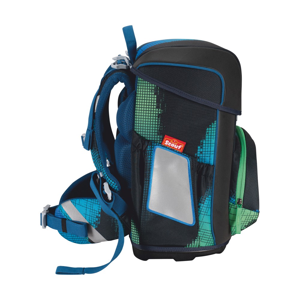Scout Neo Blue Pixel seitliche Ansichtcht Scout Neo Blue Pixel seitliche Ansichtcht