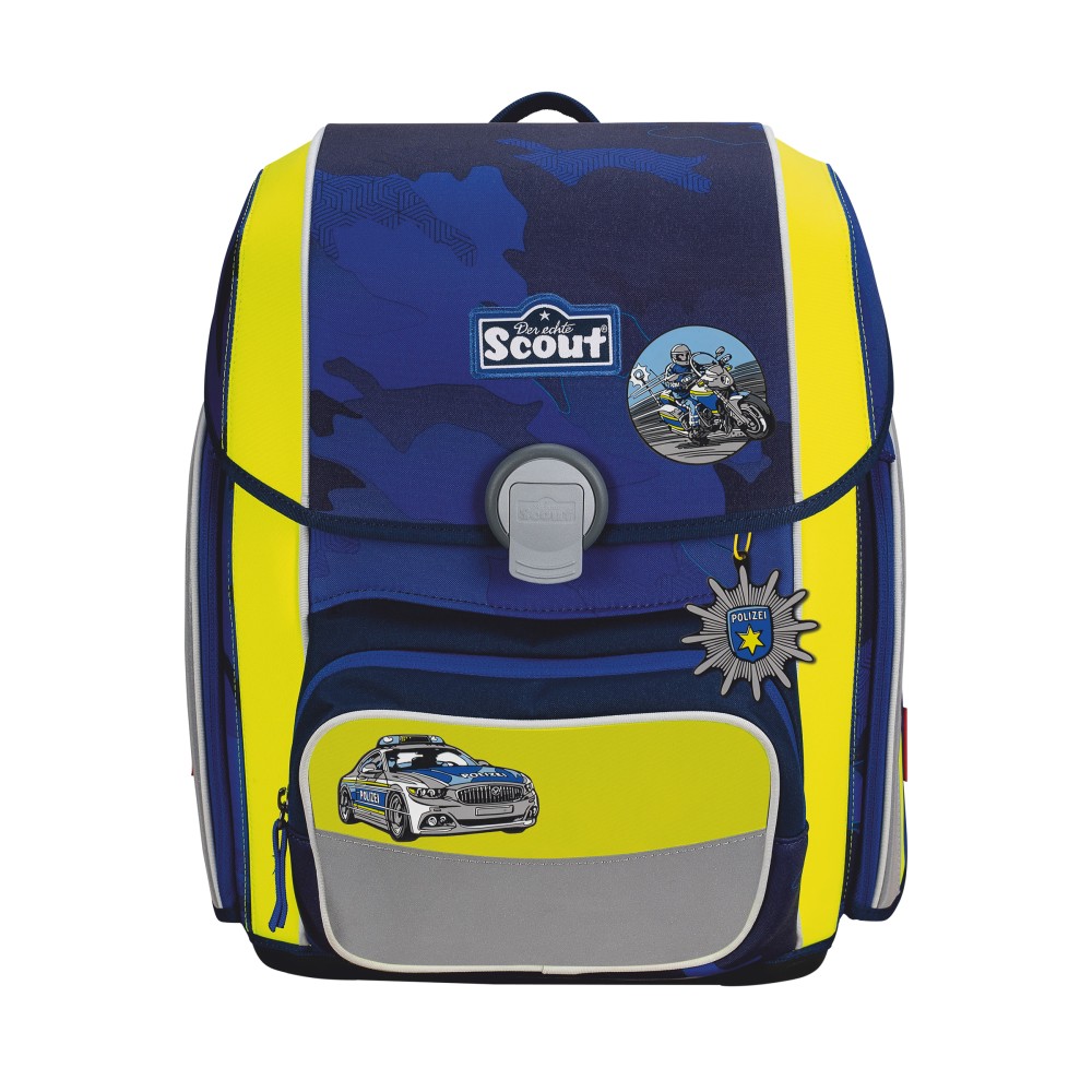 Scout Genius Blue Police Front