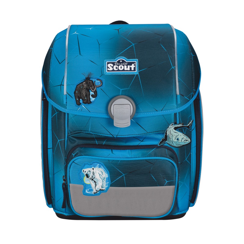 Scout Genius Polar Blue Front Scout Genius Polar Blue Front
