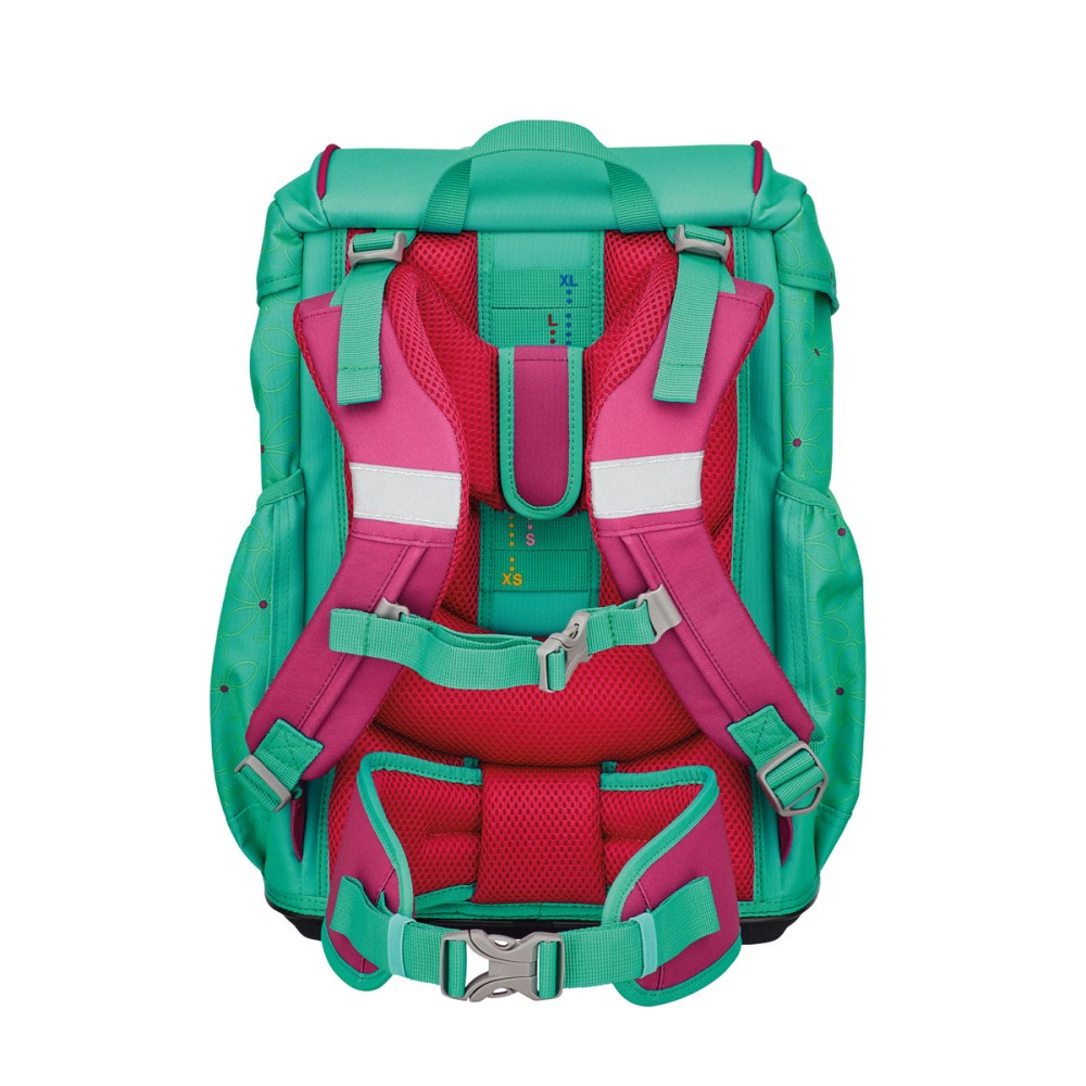 DerDieDas Ergoflex Peppermint Pony Ranzenansicht Rückseite DerDieDas Ergoflex Peppermint Pony Ranzenansicht Rückseite