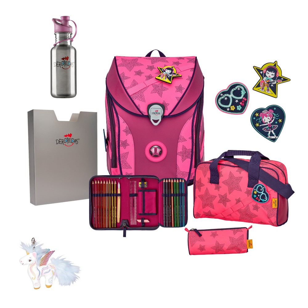 DerDieDas Ergoflex Max Neon Star Set 6 tlg DerDieDas Ergoflex Max Neon Star Set 6 tlg