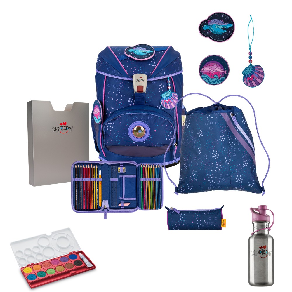 DerDieDas Ergoflex Set Deep Ocean Set 6 tlg DerDieDas Ergoflex Set Deep Ocean Set 6 tlg